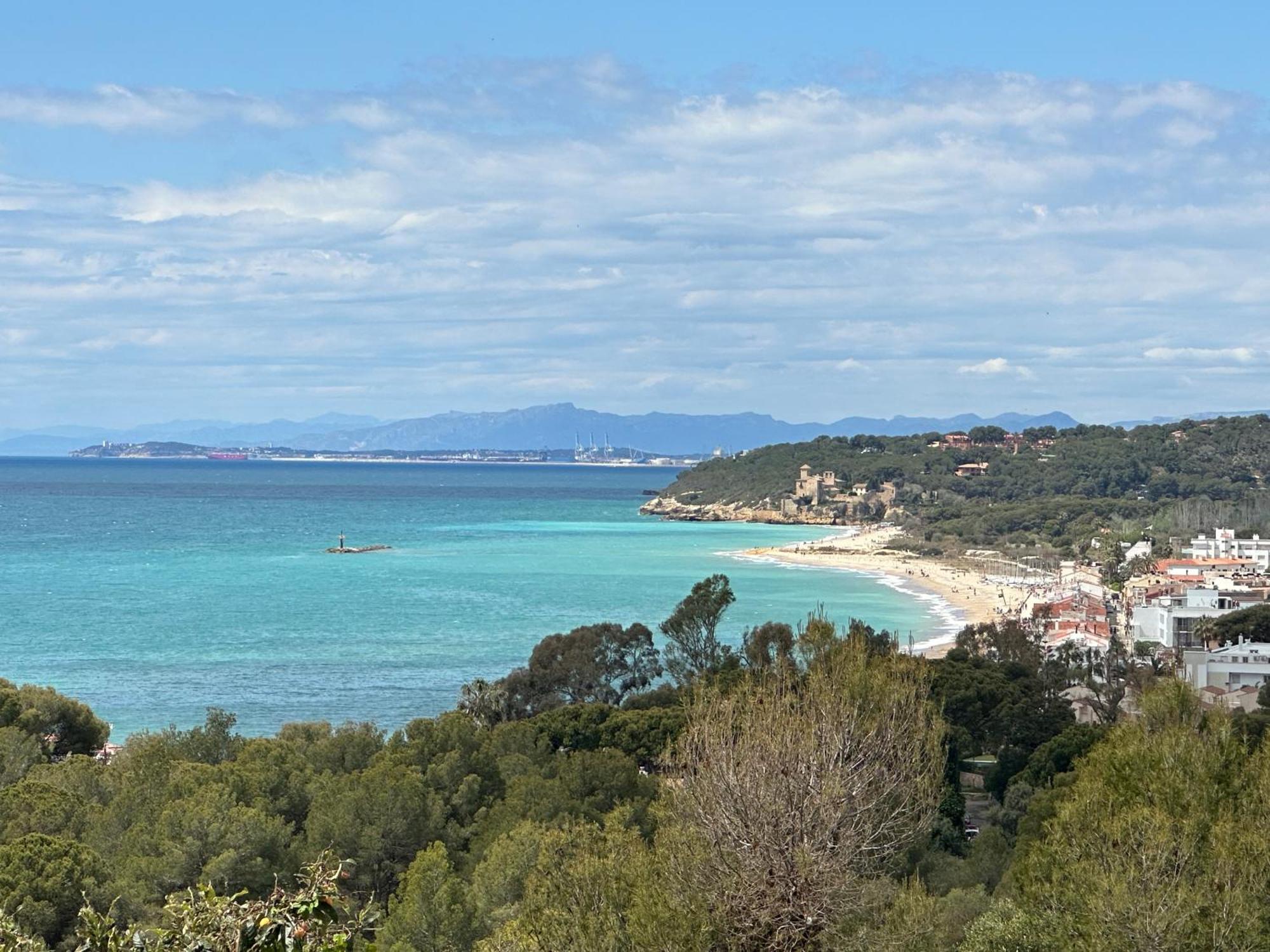 Villa Alex Altafulla Hermosa Casa Con Espectaculares Vistas Al Mar Y A Tocar De Una Idilica Calita Exterior foto
